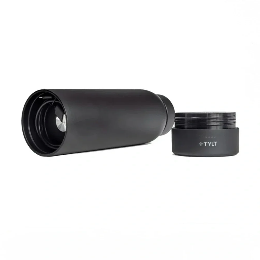 TYLT Hydration Bottle 2.0 Black Matte and Qi Wireless Charging Power Bank